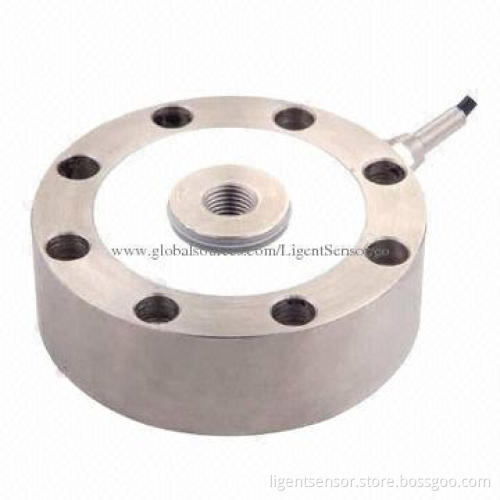 Wheel-shaped Compression Load Cell, Alloy Steel or Stainless Steel